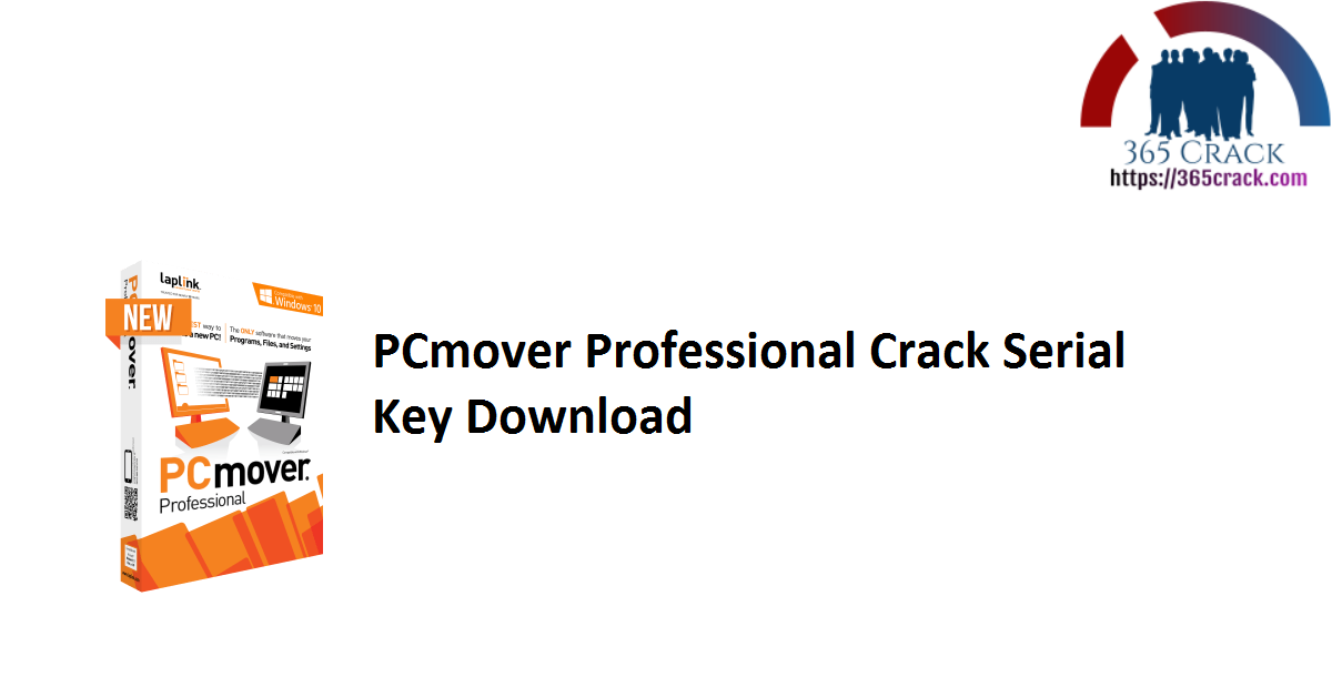 PCmover Professional Crack Serial Key Download