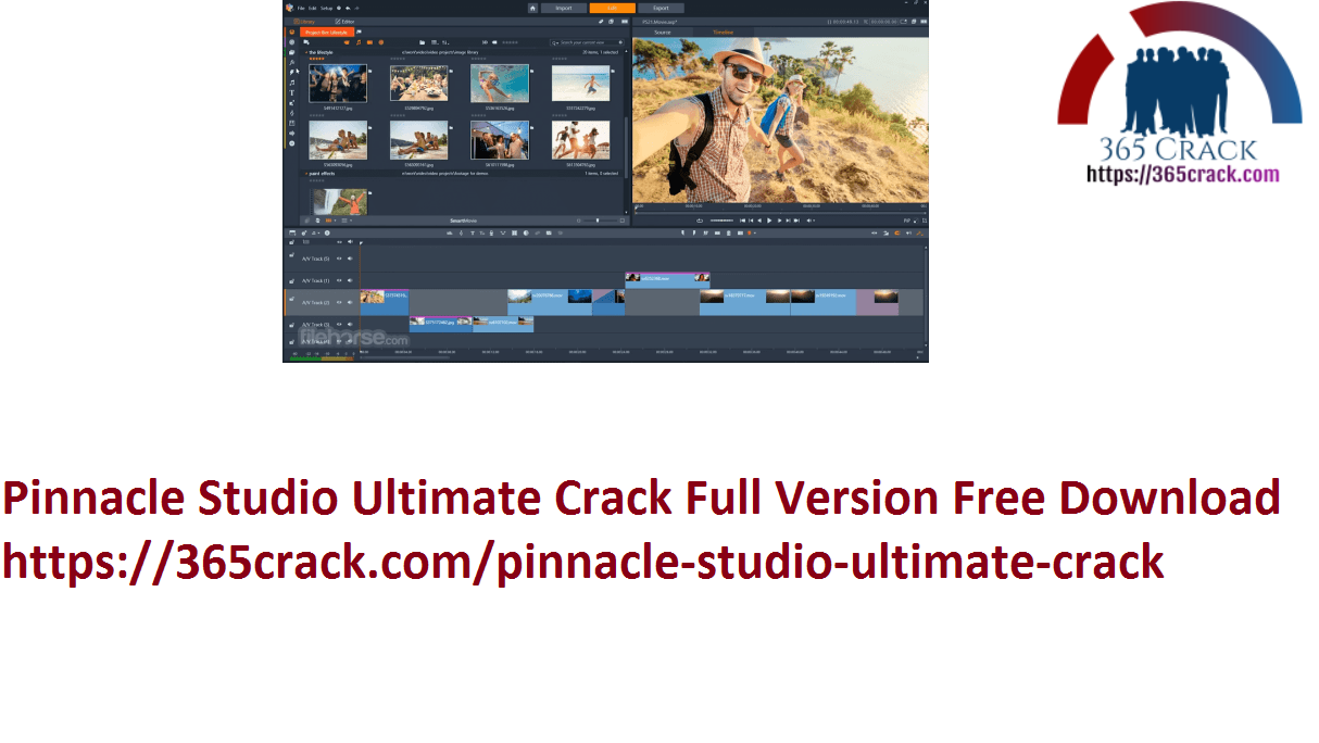 Pinnacle Studio Ultimate Crack Full Version Free Download