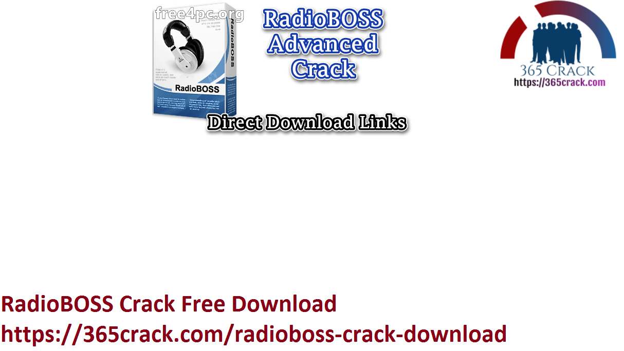 RadioBOSS Crack Free Download