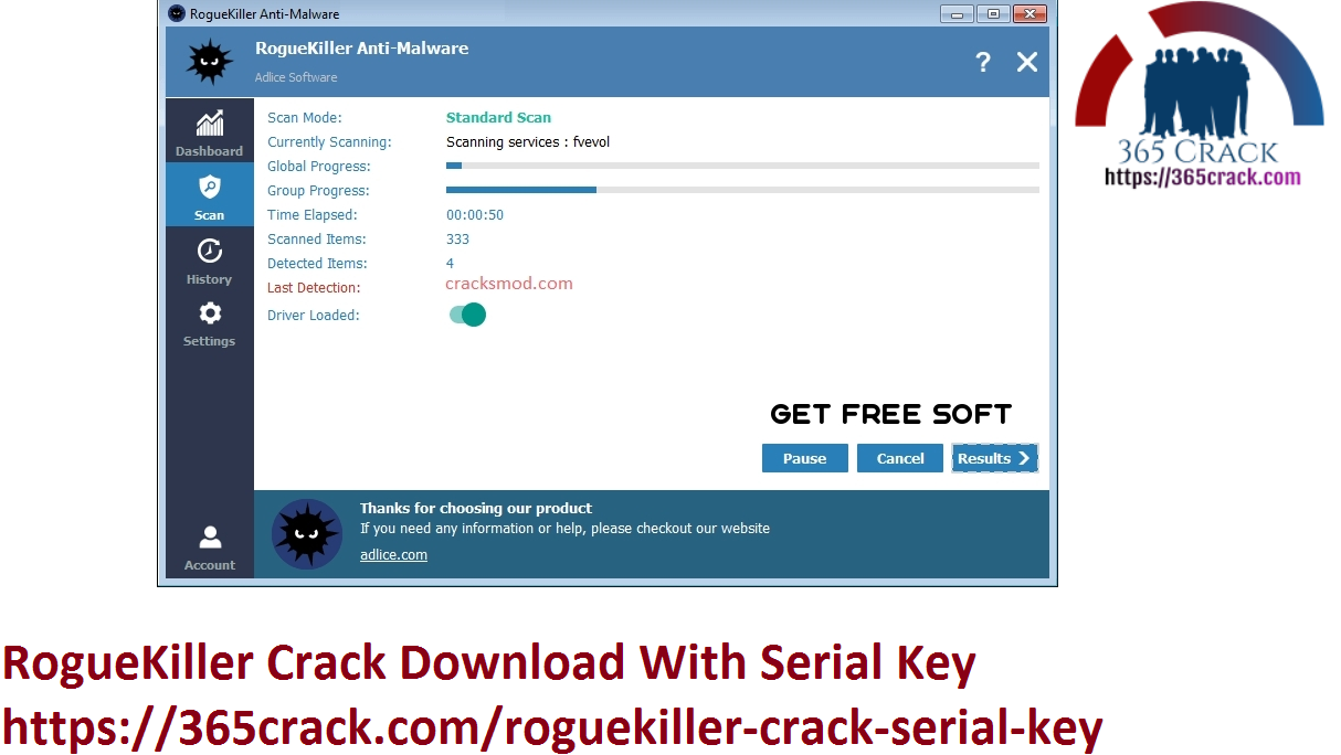RogueKiller Crack Download With Serial Key