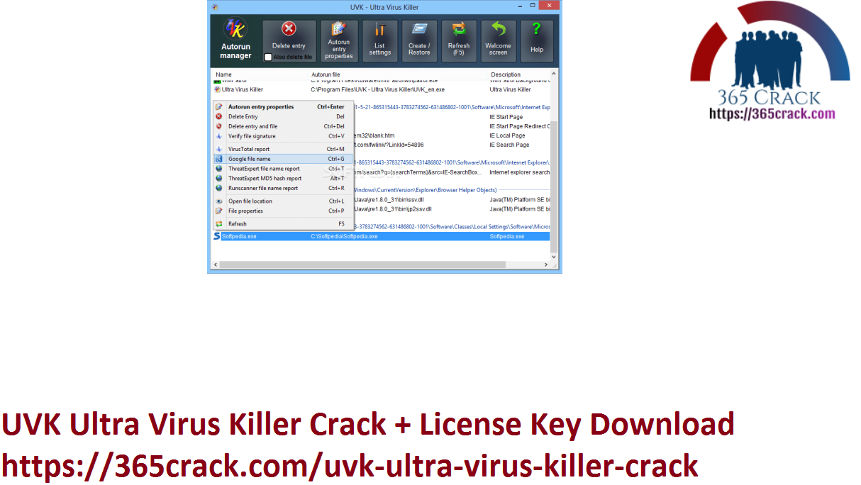 UVK Ultra Virus Killer Crack + License Key Download