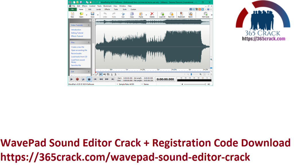 wavepad audio editor key