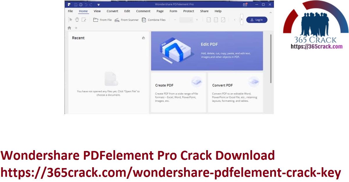 Wondershare PDFelement Pro 8.0.8 Crack + Serial Key 365Crack