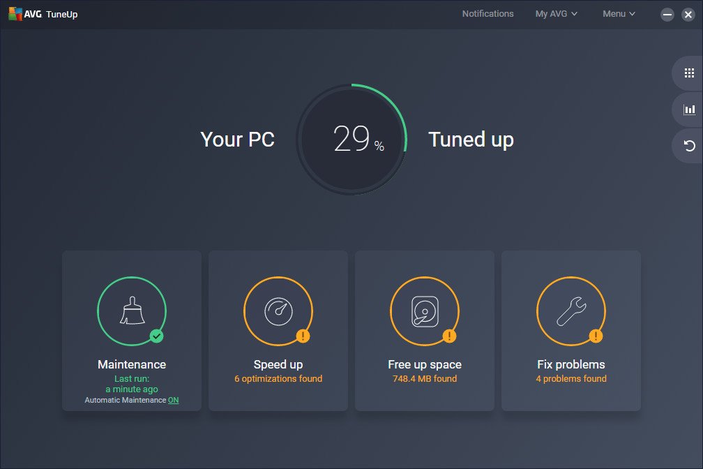 AVG TuneUp Crack With Registration Keys Download 