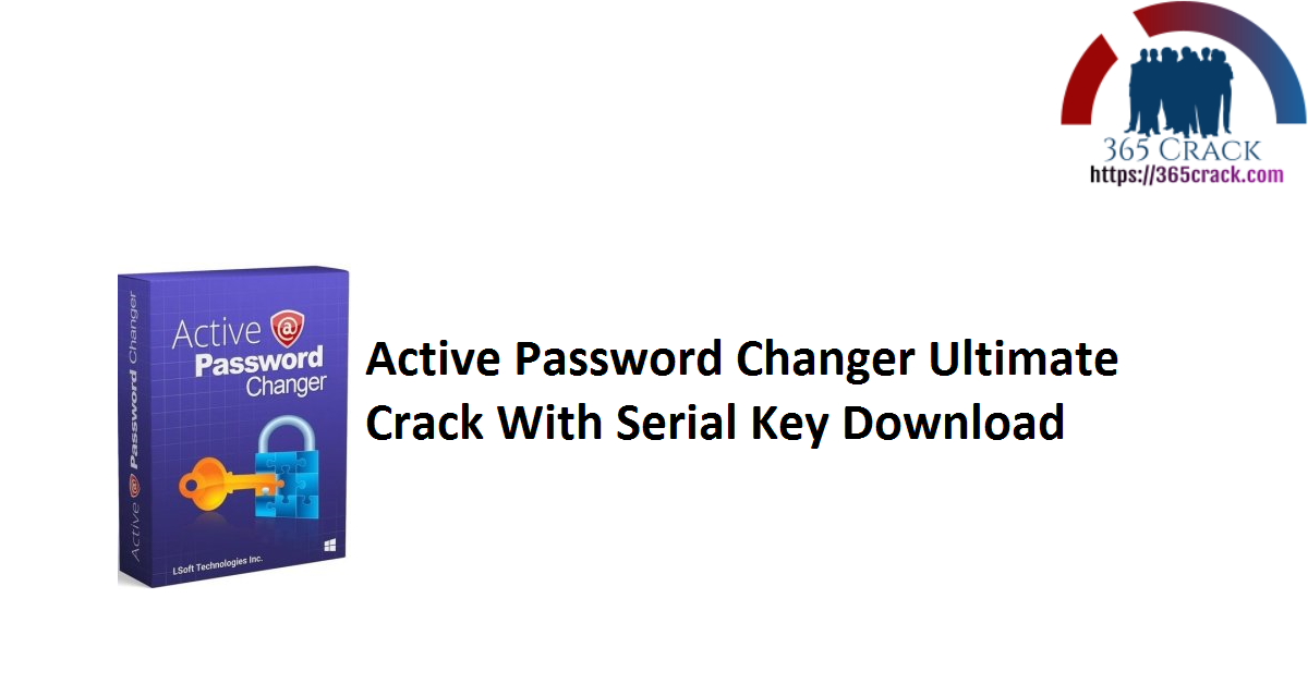 Active Password Changer Ultimate Crack With Serial Key Download