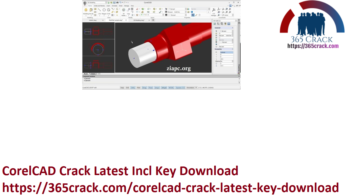 Поддерживает ли corelcad формат файлов dwg