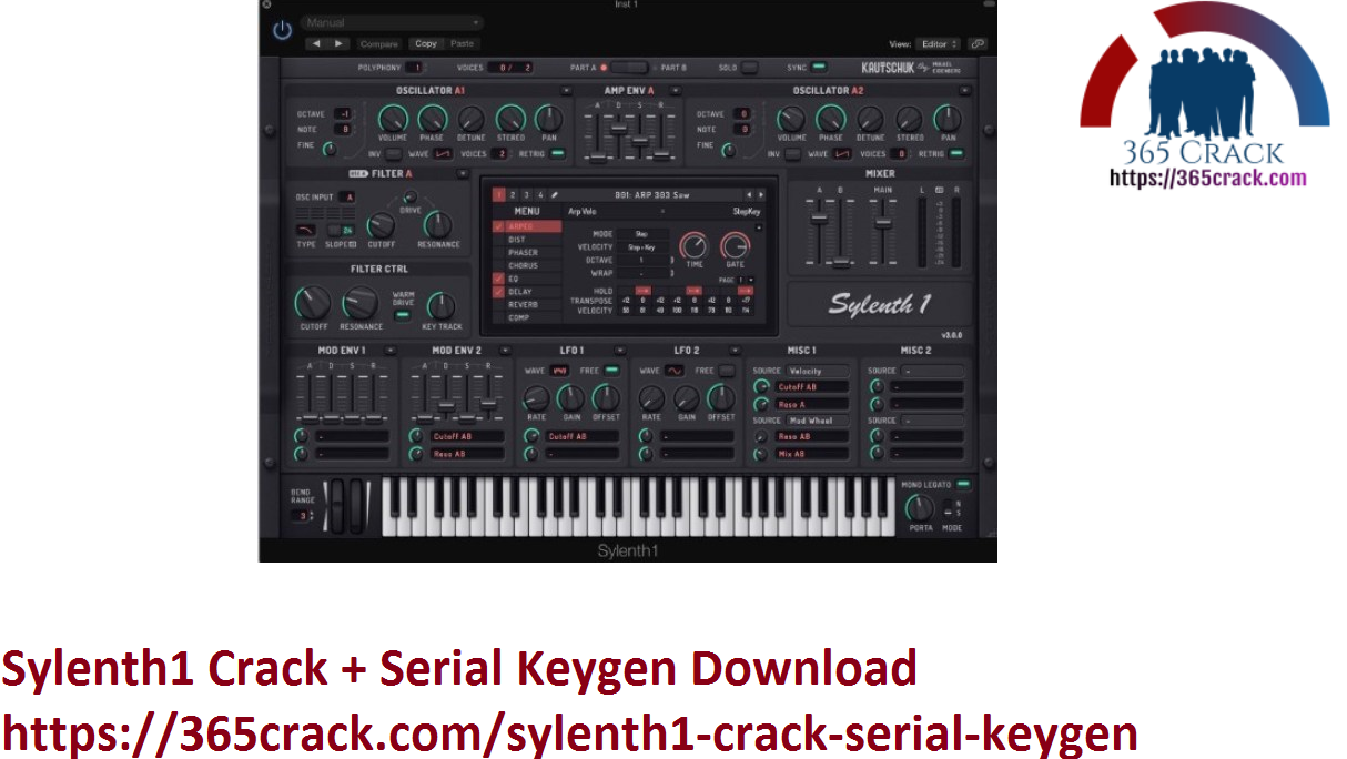 Sylenth1 Crack + Serial Keygen Download