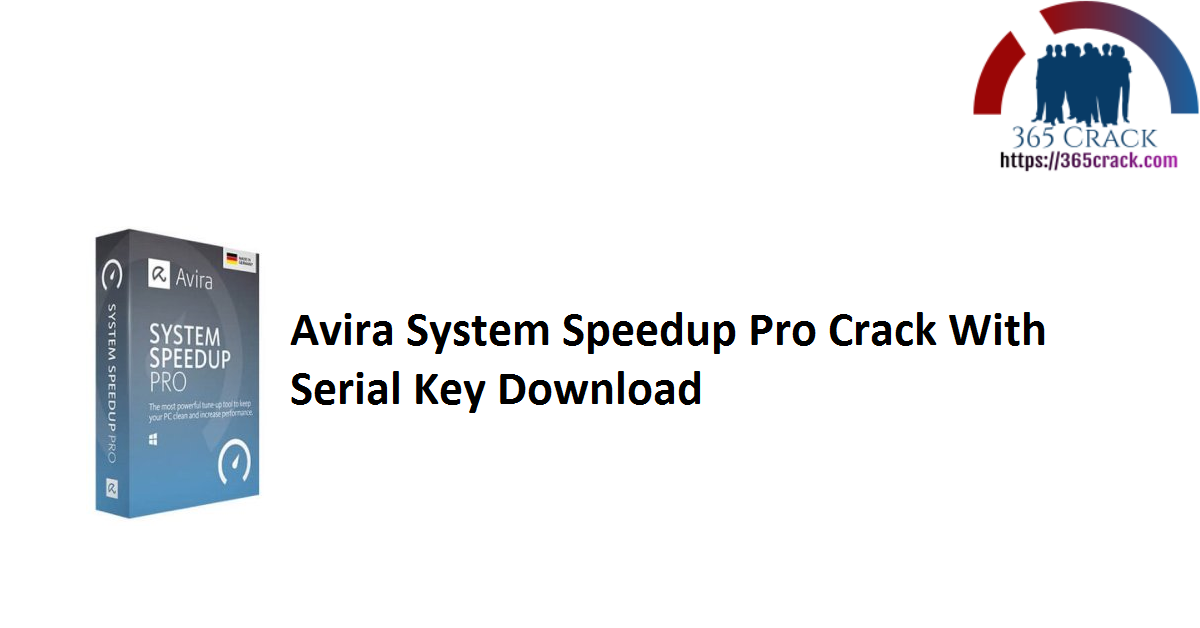 avira system speedup pro crack