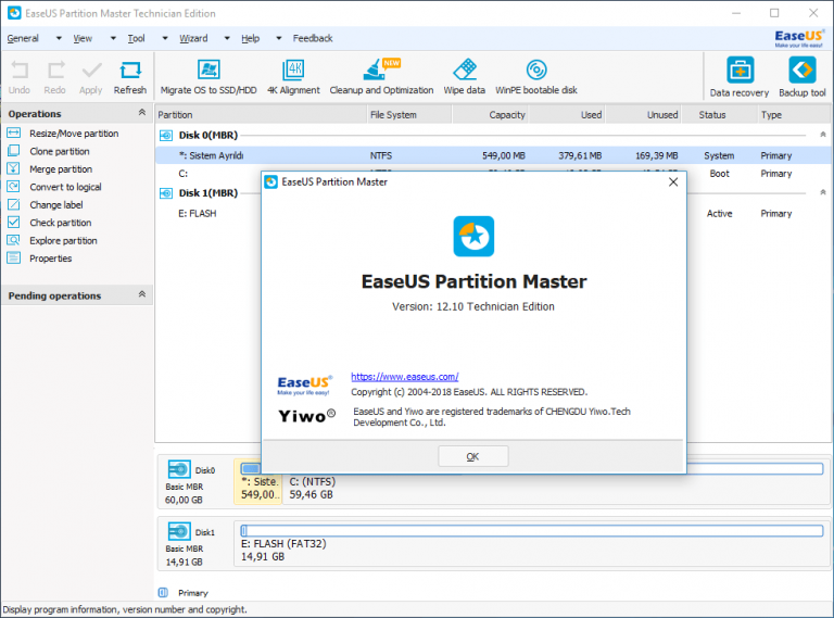 easeus partition master full 2020 portable