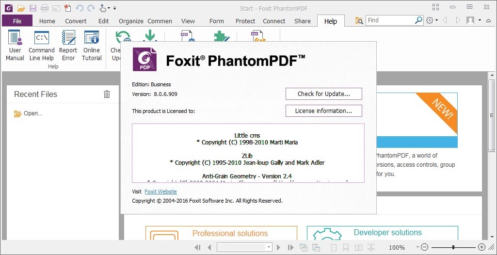 Foxit PhantomPDF Business Crack With Registration Key Download 
