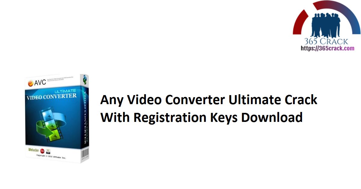 any video converter ultimate crack only