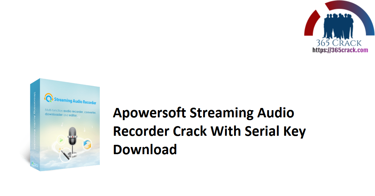 apowersoft audio recorder crack for mac torrent