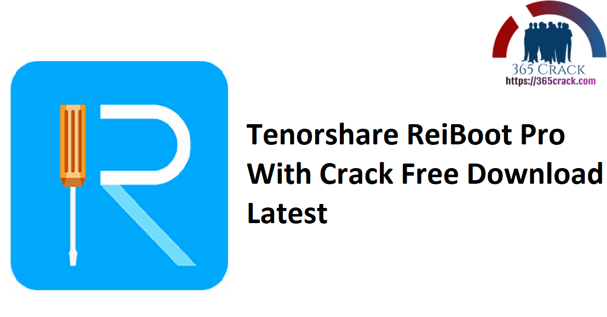 Tenorshare ReiBoot Pro With Crack Free Download Latest