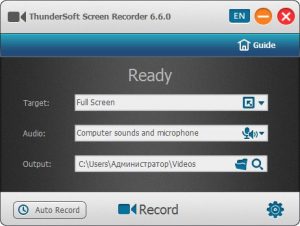 ThunderSoft Screen Recorder Crack 11.1.0 With Key 2021 [Latest]