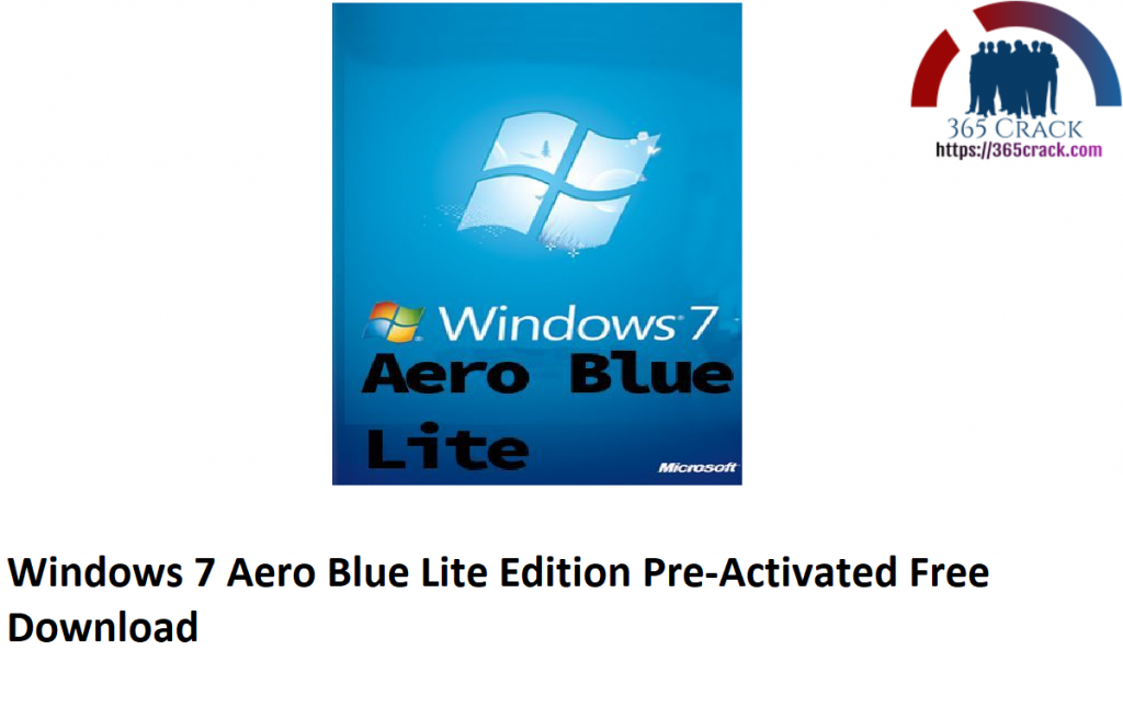 windows 7 aero blue lite iso