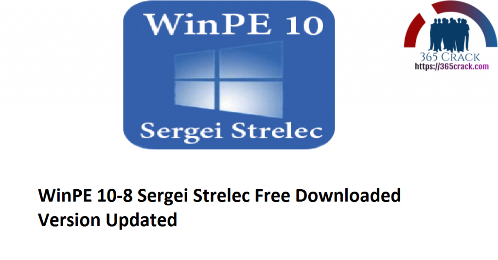 Winpe 10 8 sergei strelec как пользоваться