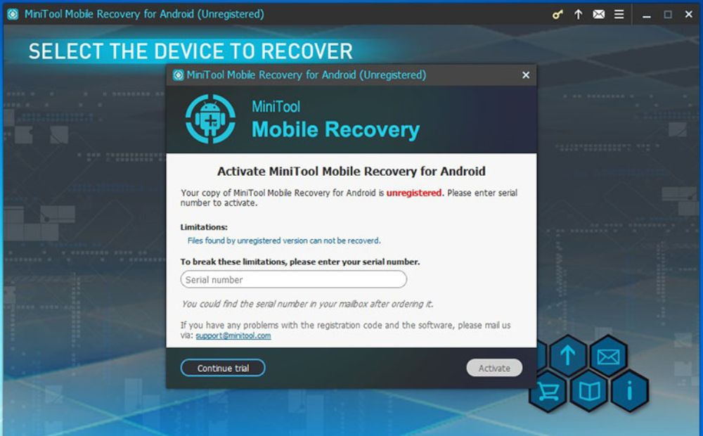 MiniTool Mobile Recovery For Android Serial Key