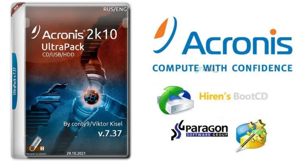 Acronis 2k10 UltraPack Free Download