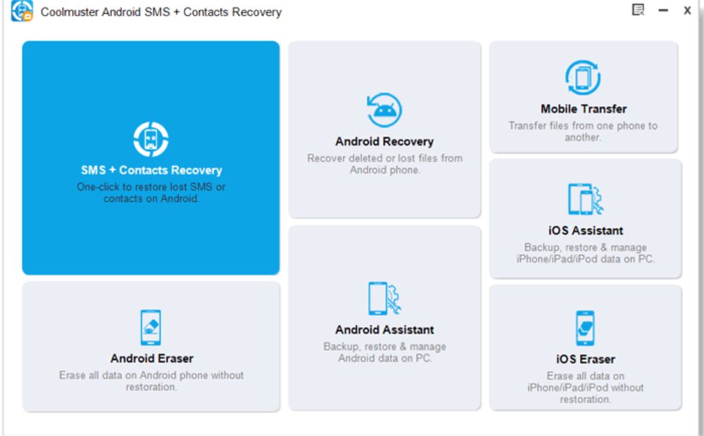 Coolmuster Android SMS Contacts Recovery 