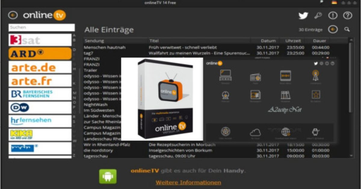 Download OnlineTV Anytime Edition Free