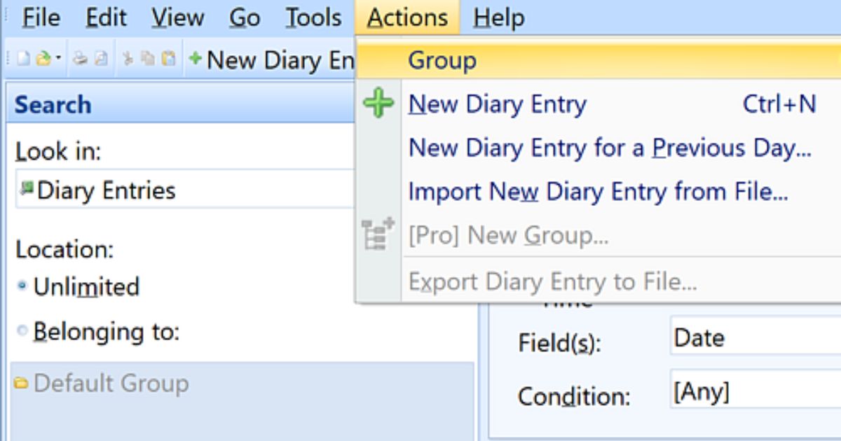 Efficient Diary Pro License Key