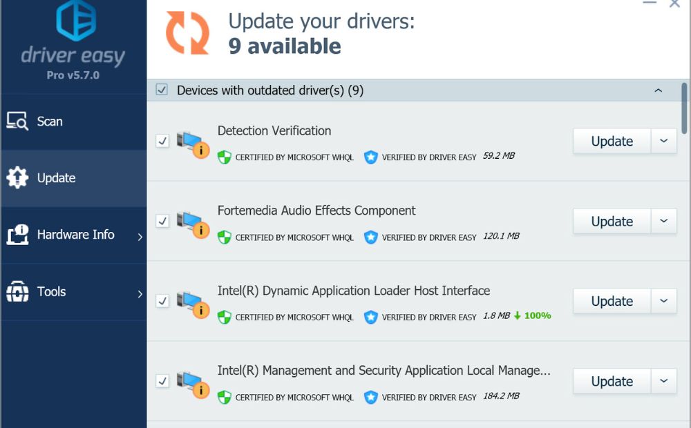 Driver Easy Professional 5.7.3 Build