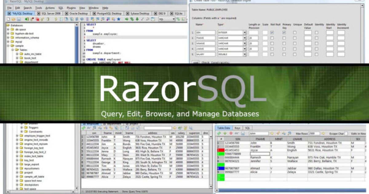 RazorSQL Download