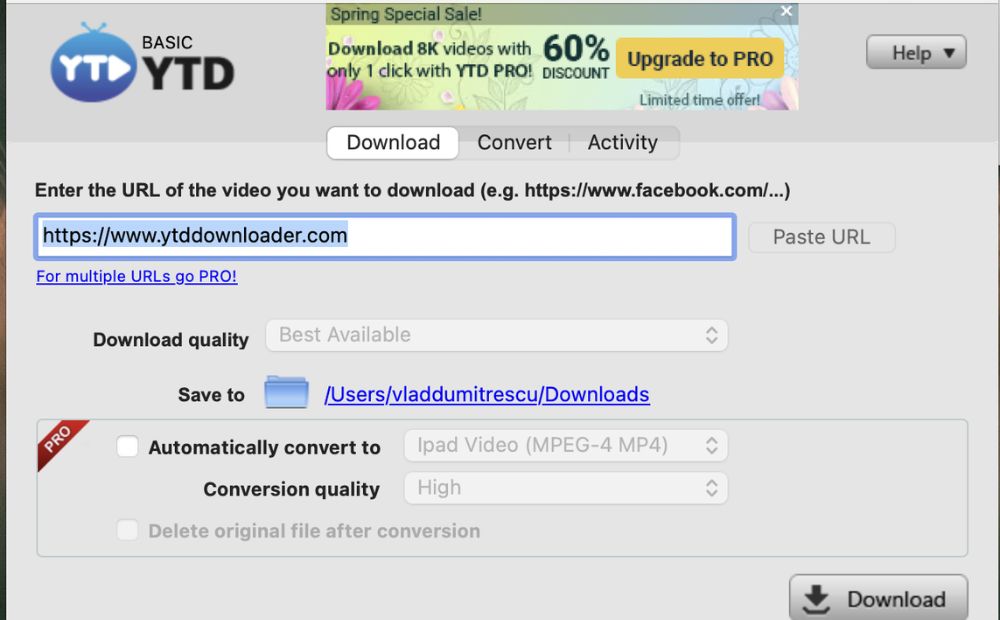 YTD Video Downloader Pro Keygen 