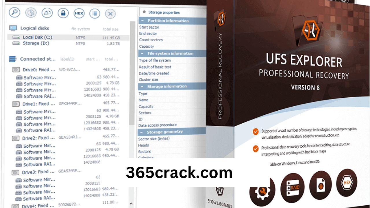 UFS Explorer Professional Recovery Crack