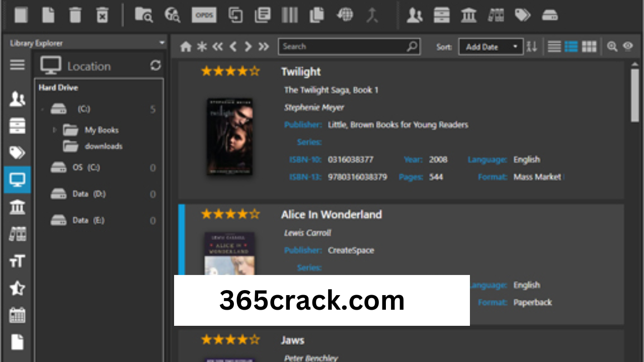Alfa eBooks Manager Pro crack