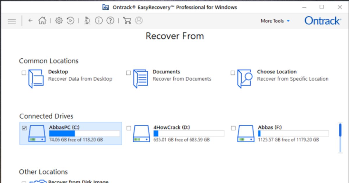 Ontrack EasyRecovery Professional Key