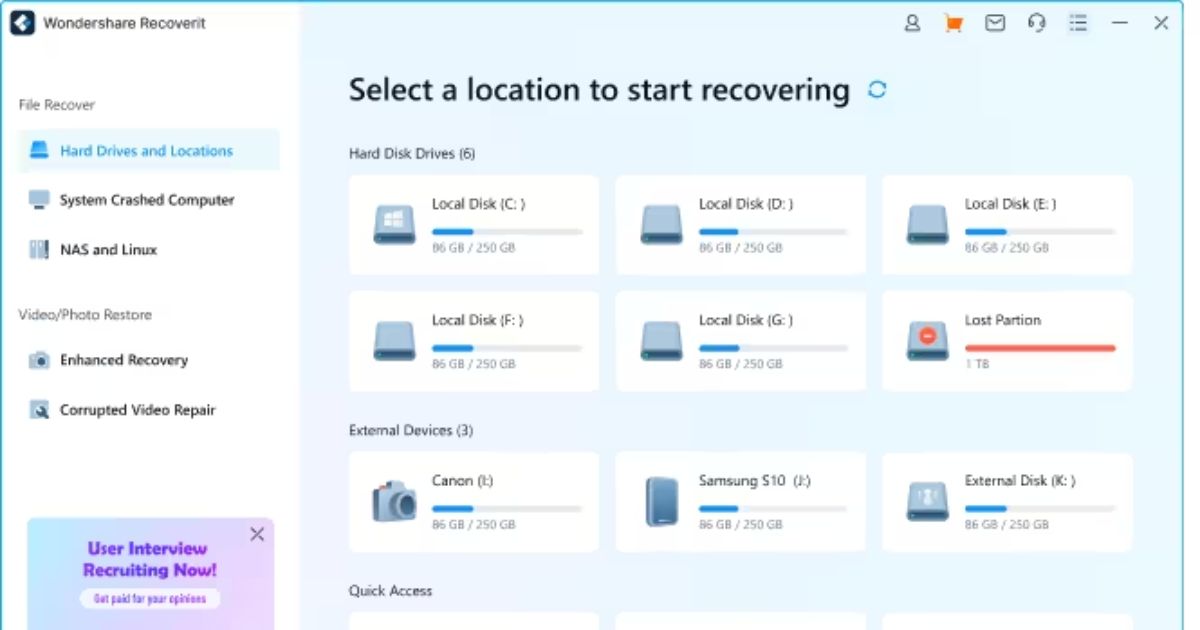 Wondershare Data Recovery Portable Download