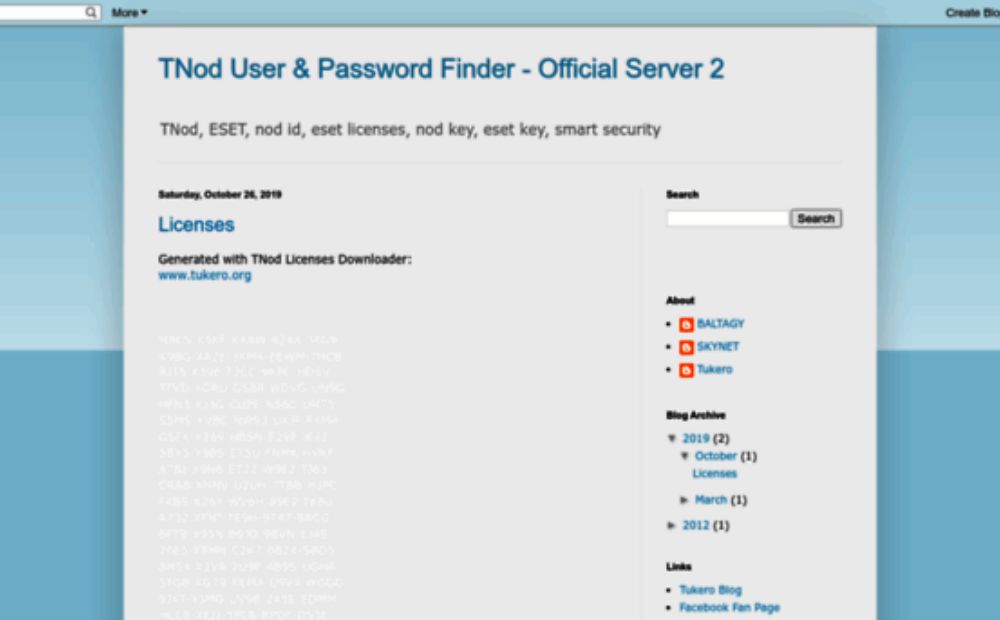 TNod User & Password Finder Serial Key 