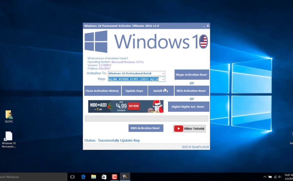 Windows 10 Activator Ultimate Serial Key