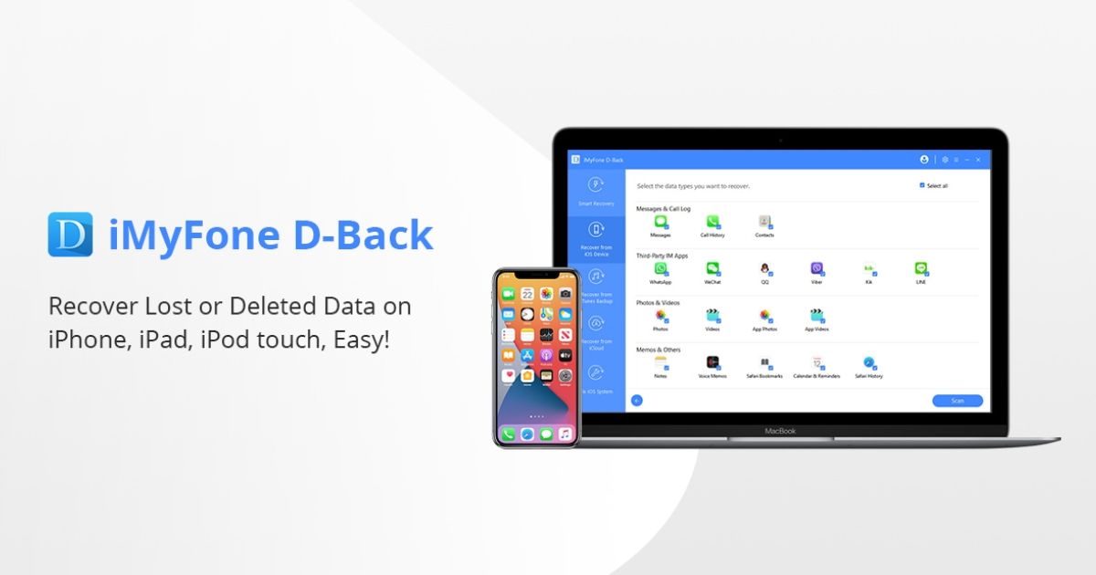 iMyfone D-Back iPhone Data Recovery Free Download
