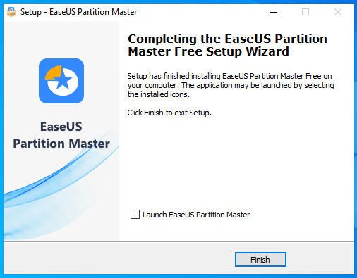 Download EaseUS Partition Master