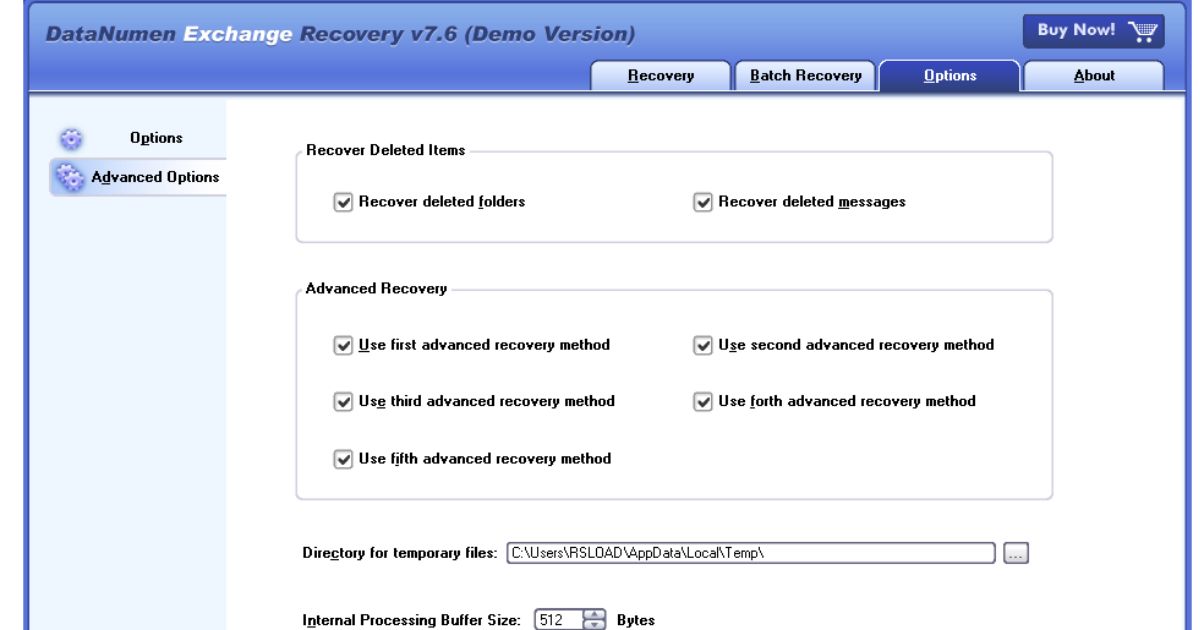 DataNumen Exchange Recovery Full Version