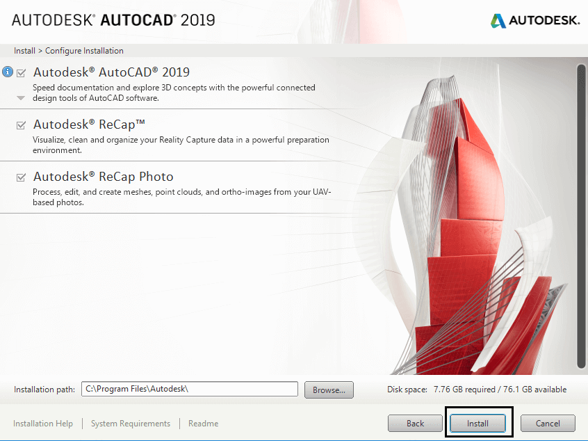 Download Autocad 2019